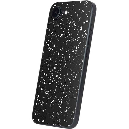 Black Speckle iPhone 16e Skin